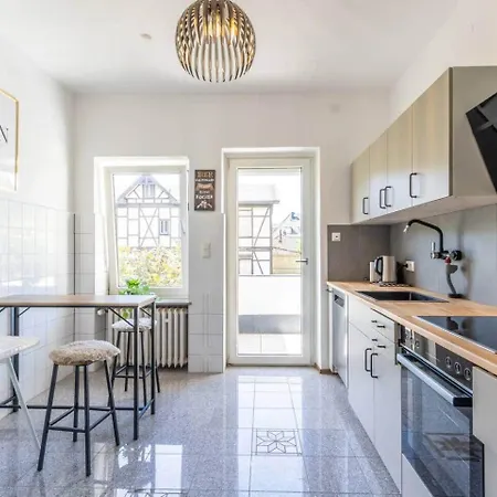 Apartment 50 M Rhein - 6 Personen - Stadt - Sunset Balkon *