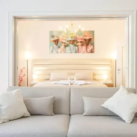 Apartment 50 M Rhein - 6 Personen - Stadt - Sunset Balkon